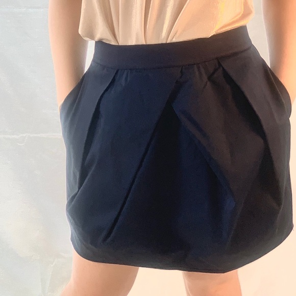 J. Crew Dresses & Skirts - ☀️ J. Crew Blue Fully Lined Bubble Skirt Size 4